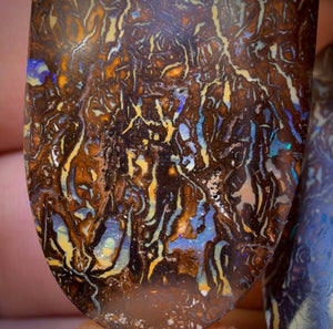 68.1cts - Tribal Queensland Boulder Opal Matching Pair