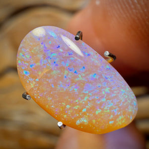 2.2cts - Unique Light Purple Solid Australian Boulder Crystal Opal