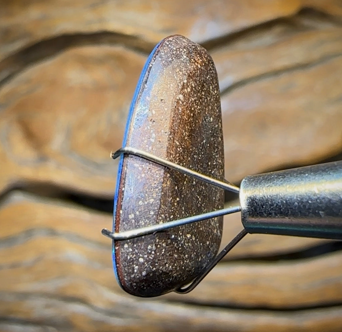 10.8cts - Large TOP Australian Boulder Opal Doublet - Opal Whisperers