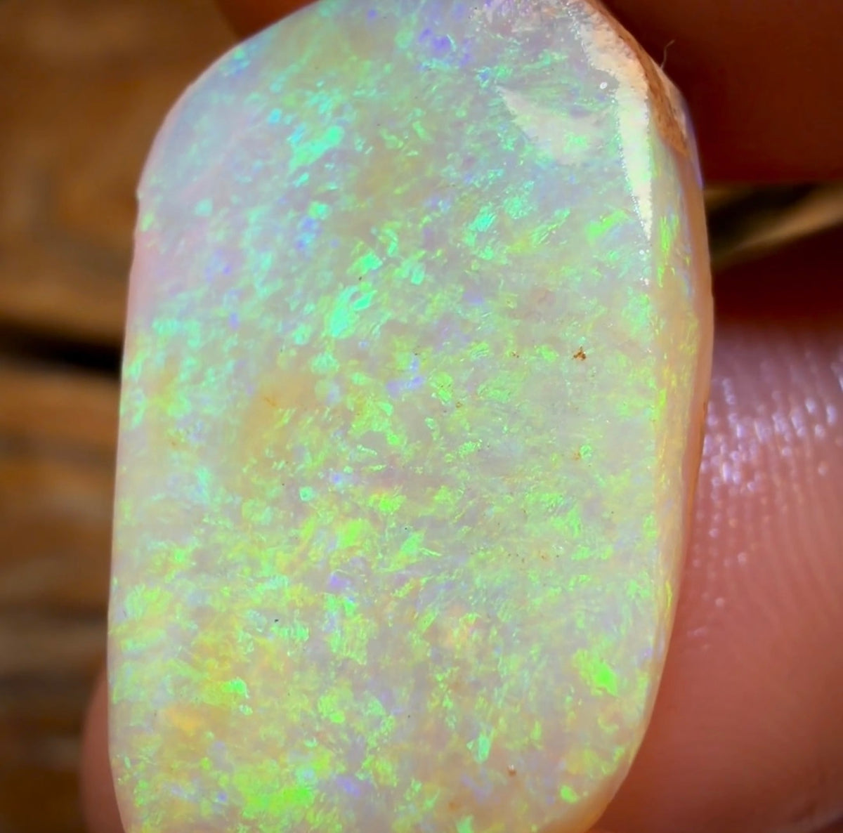 20.1cts - Queensland Boulder Pipe Opal Rub Double Sided Australian Opal