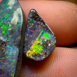 20.6cts - Top Australian Boulder Seam Opal Pair