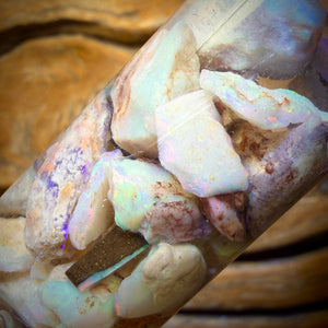 84.3cts - Vial of South Australian Rough Opal