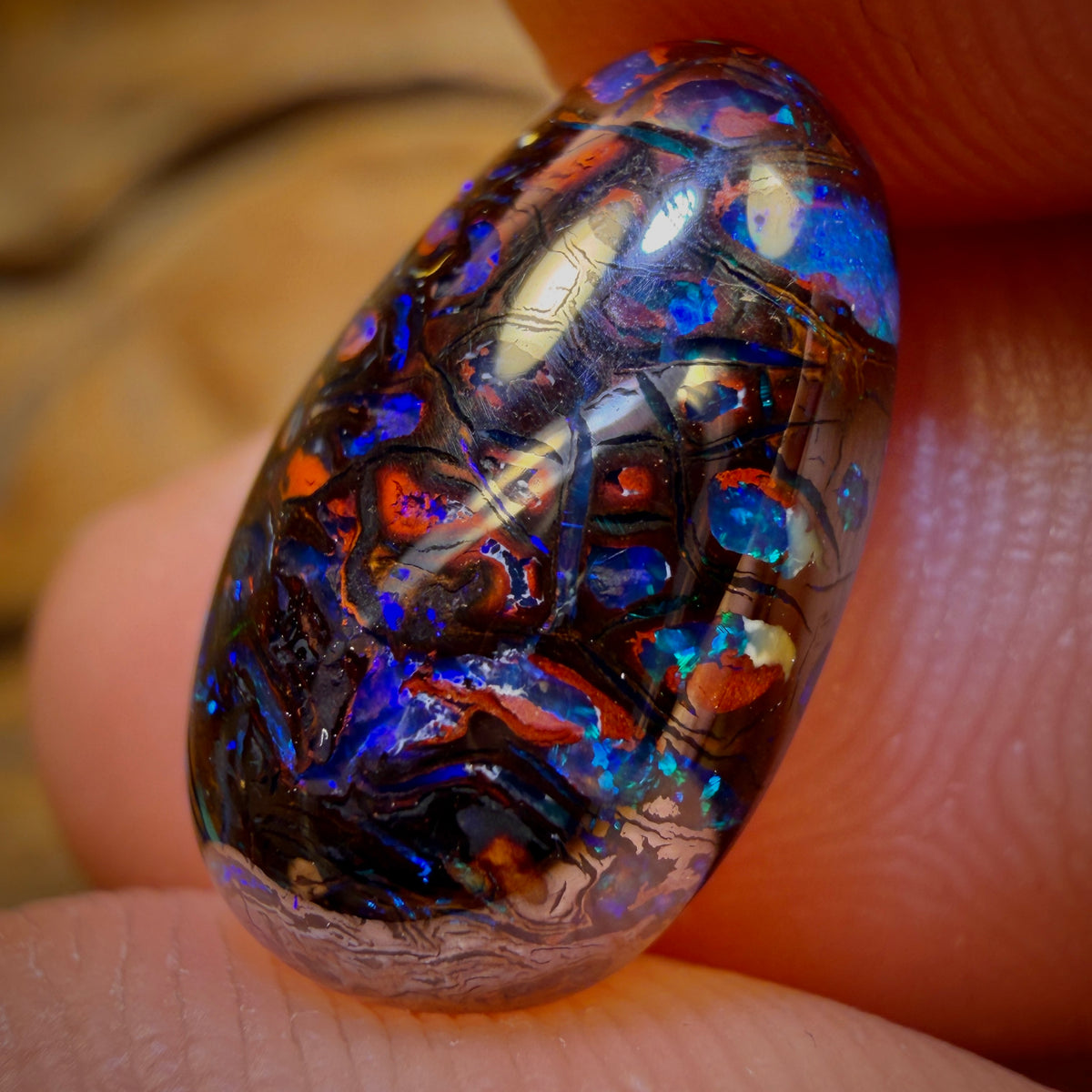 7.8cts - Tribal Queensland Boulder Opal