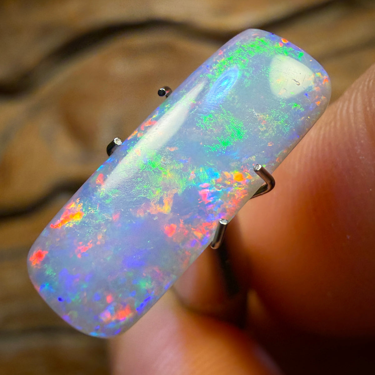 1.9cts - Rare Top Mintabie Australian Dark Opal