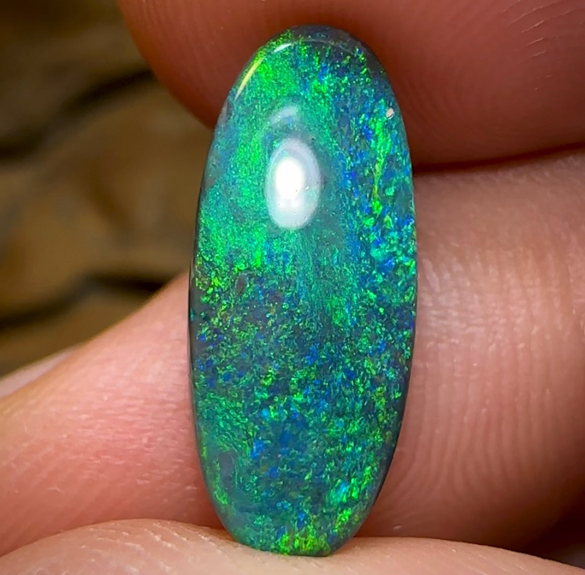 4cts - Lightning Ridge Black Opal. Heritage Collection - Opal Whisperers
