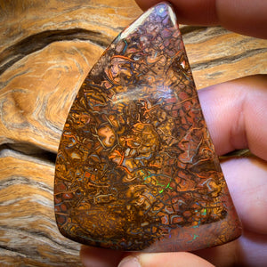 375cts - Huge Tribal Yowah Nut Opal Specimen. Double Sided!