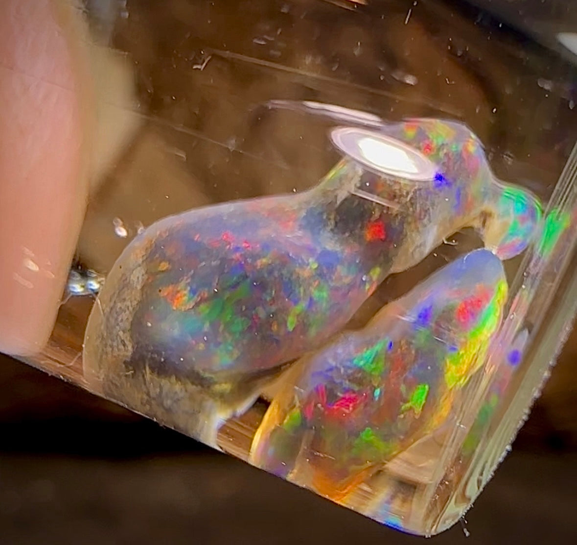 6.2cts - UNMATCHED RARITY Tintenbar opal. Australian volcanic