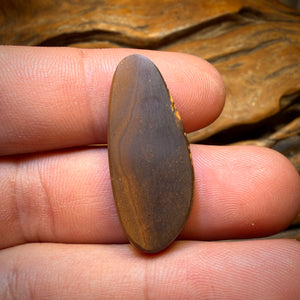 24.9cts - Tan Tribal Yowah Nut Opal. Australian Opal