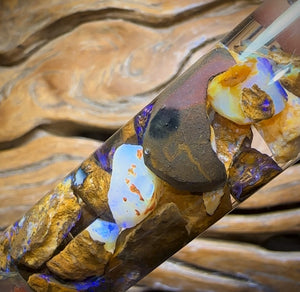 180cts - Vial of Australian Boulder Opal Rough from Yowah