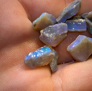 35cts - Lightning Ridge Opal Rough Tiny Cutters Parcels. BULK LISTING BARGAIN!