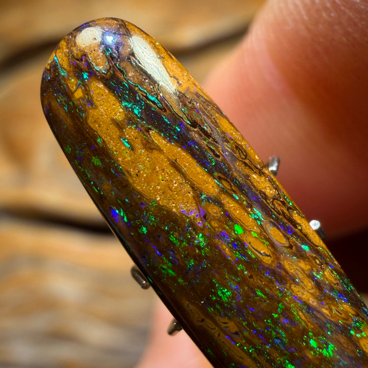 6,5 Karat - Yowah-Nuss-Opal. Australischer Opal