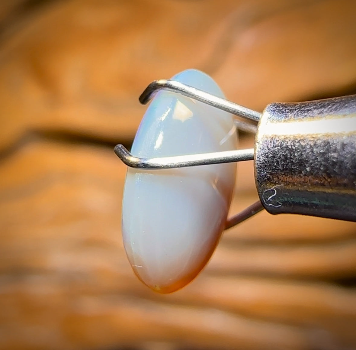 1.5cts - “Green flash 2”GEM Lightning Ridge Dark Opal