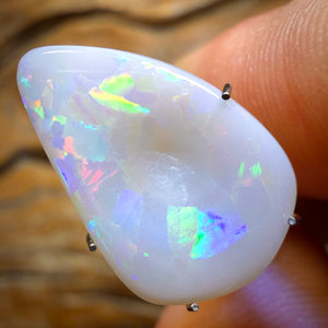 🔨 AUCTION 🔨 💎 High Roller Banger Auction 💎 3.2cts - South Australian White Opal from Coober Pedy