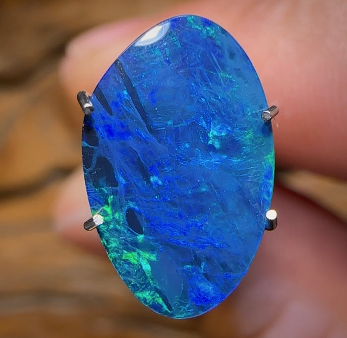 1.5cts - Australian Boulder Opal Doublet - Opal Whisperers