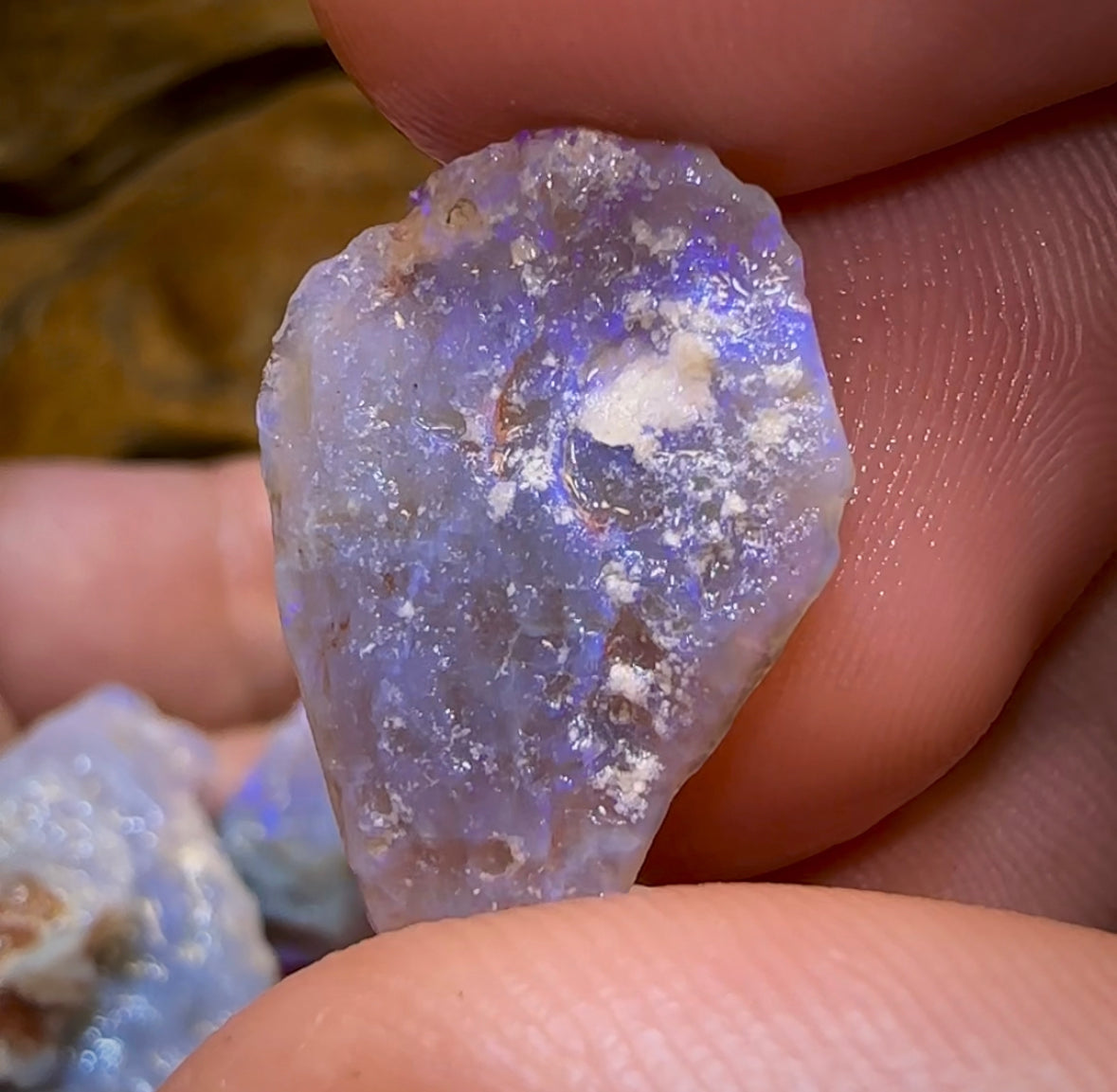 109cts - 10x Lightning Ridge Crystal and Dark Opal Rough Parcel - Opal Whisperers