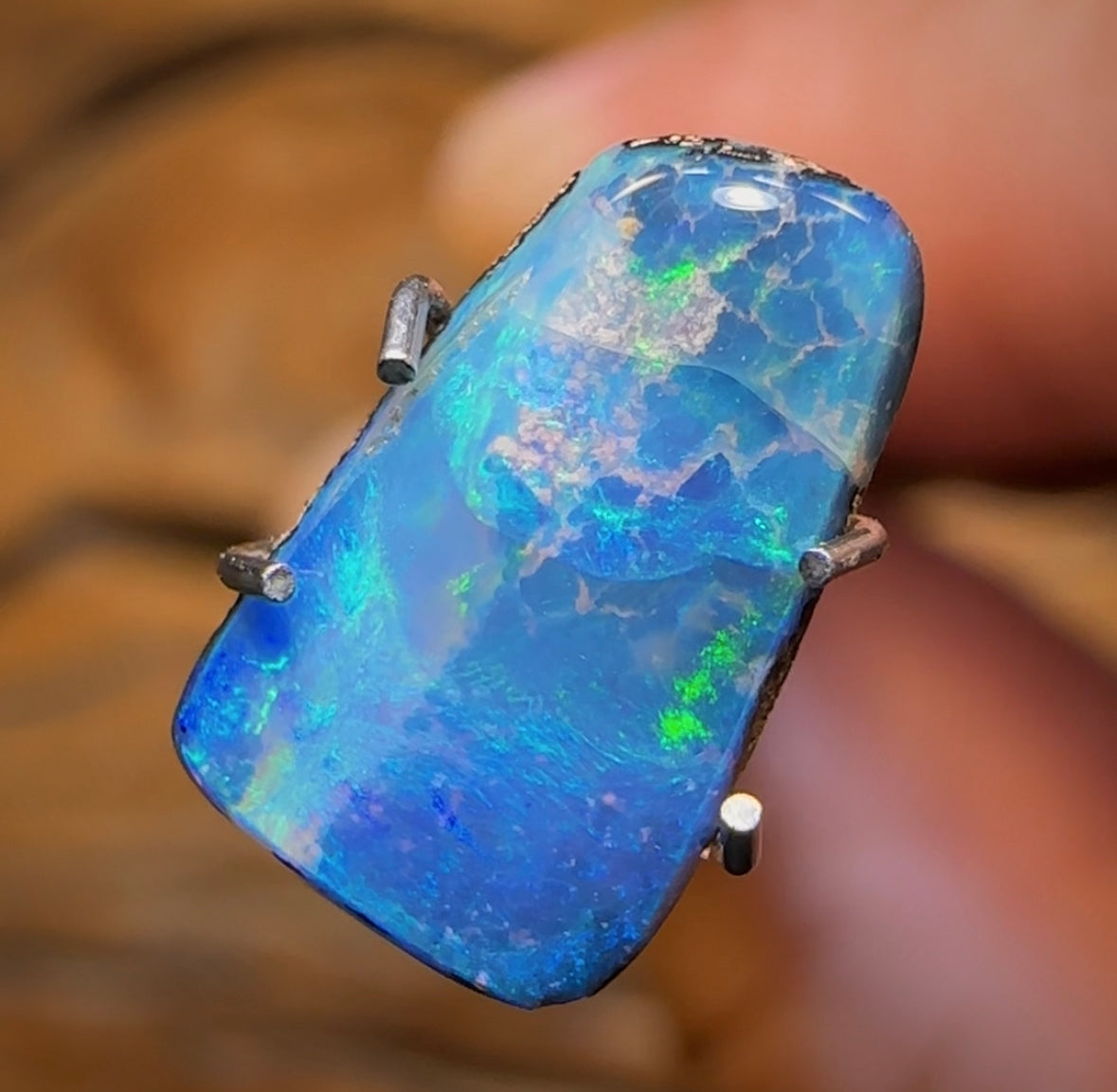 Auction Fall-Through = Your Gain! 🔥 Now More Than 50% Off RRP 🚨 1.35cts - Queensland Boulder Seam Opal