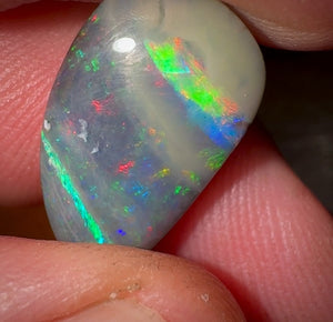 10.75cts - Unique Pattern Solid Boulder Opal Gem - Opal Whisperers