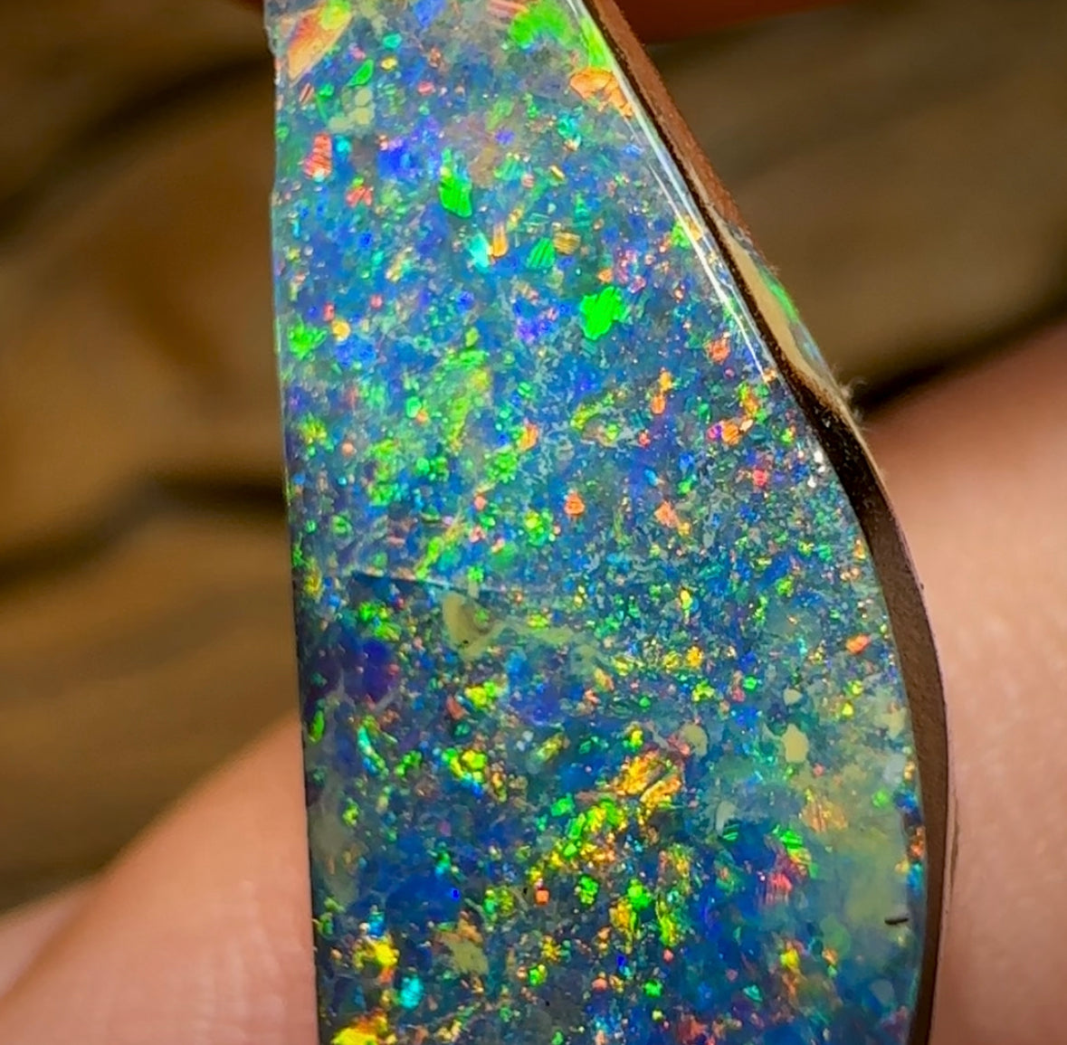11cts - Queensland Boulder Opal from Yowah. Gem Quality - Opal Whisperers