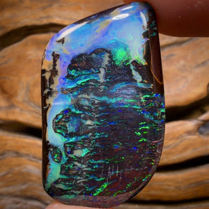 49.6cts - TOP Tribal Australian Boulder Opal from Koroit