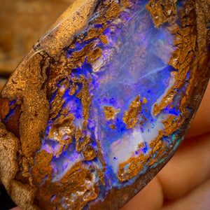 110.8cts - TOP Yowah Nut Opal. Rockpool Pattern