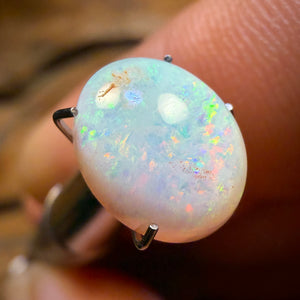 🔨 AUCTION 🔨 2.1cts - South Australian White Opal from Coober Pedy