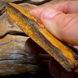 471cts - Yowah Opal Rough Piece. Biscuit Band