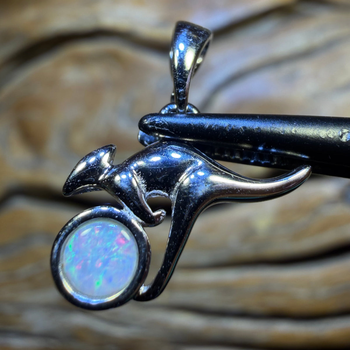 Sterling Silver - WHOLESALE 10 PIECE PENDANT PARCEL. South Australian Solid Opal Jewellery
