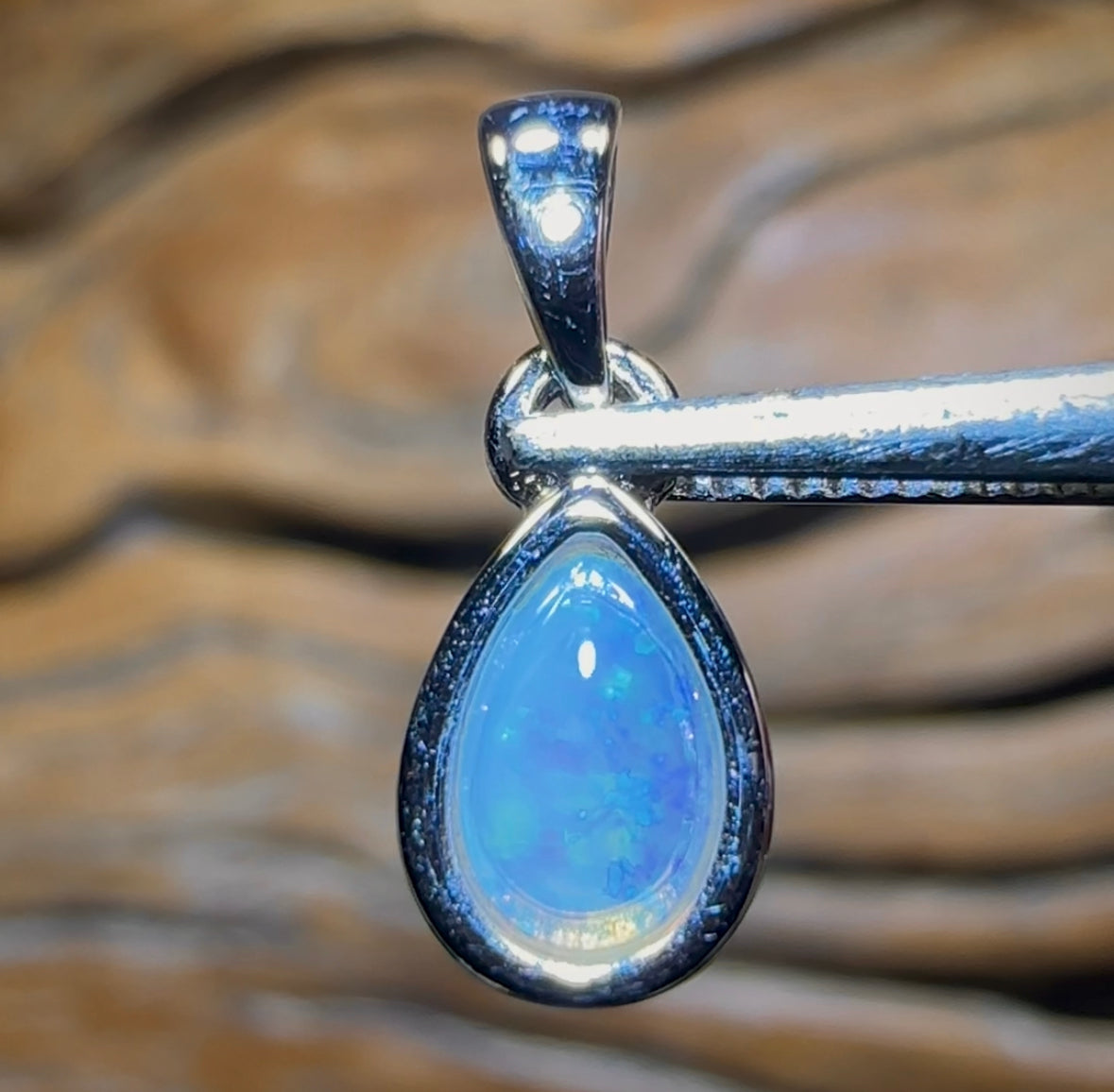 🔒Sterling Silver - WHOLESALE 9 PIECE PENDANT PARCEL. Solid South Australian Opal Jewellery