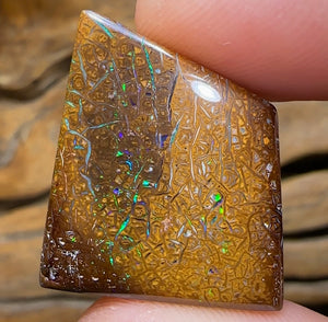 32.2cts - Double Sided Australian Boulder Opal - Opal Whisperers