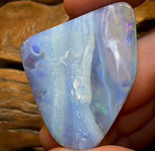 77.7cts - “Waves” Large Australian Boulder Seam Opal Picture Stone