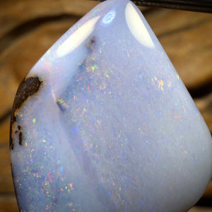 Solid Queensland Boulder Seam Opal Pendant Full Face