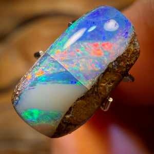 alex Enchère 2,95 cts - Opale Boulder Pipe Solide Australienne
