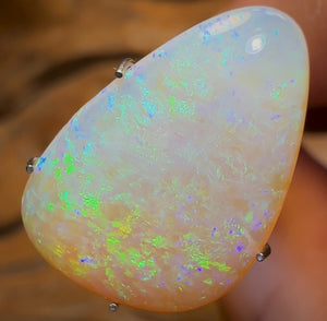 6.31cts - Pure Large Lightning Ridge Crystal Opal