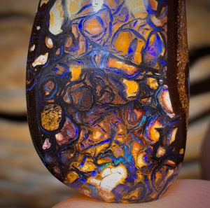 28.3cts - Tribal Yowah Nut Opal. Australian Opal