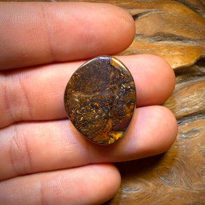 Bargain Card! 31.2cts - Awesome Tribal Yowah Nut Opal. Australian Opal