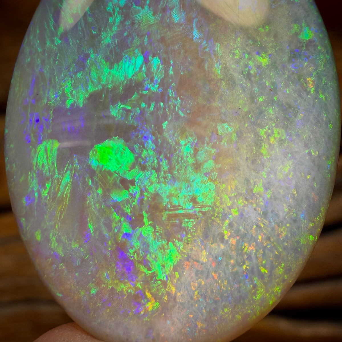 49.5cts - Large Oval South Australian Crystal on Unique “Mother of Matrix” Multicolours!