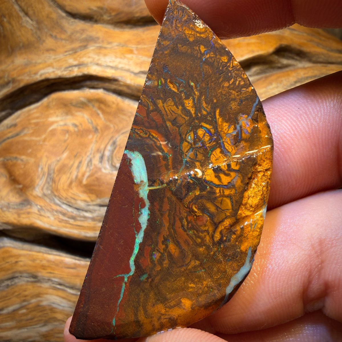 145cts - Tribal Yowah Nut Opal Rough Slab