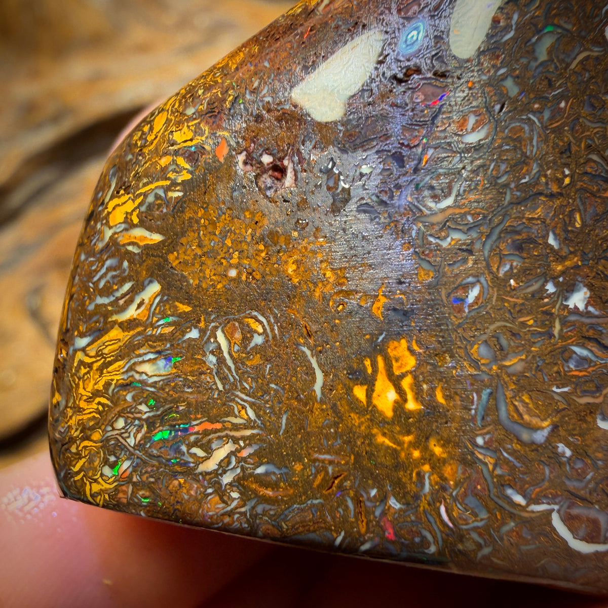 Wild Card! Massive! 457.5cts - Tribal Yowah Nut Opal Rough Piece
