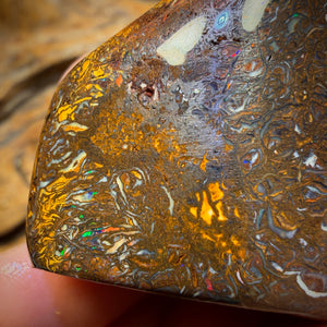 Wild Card! Massive! 457.5cts - Tribal Yowah Nut Opal Rough Piece