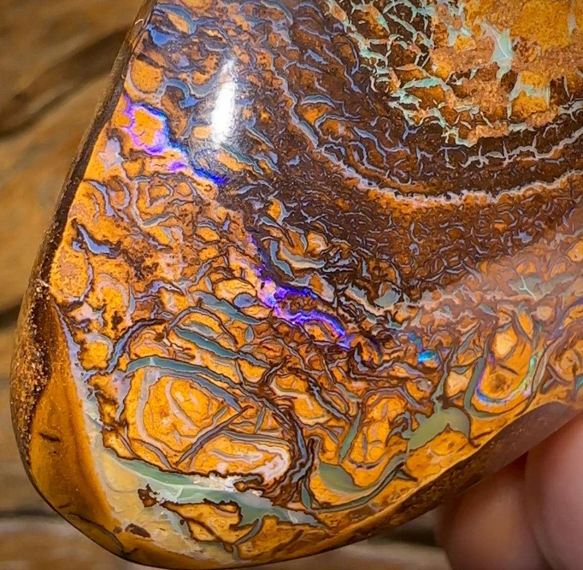 409.7cts - HUGE Tribal Queensland Boulder Opal. Double Sided BARGAIN