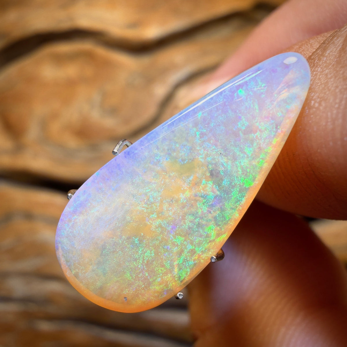 TGIF 5.2cts - Solid Australian Boulder Pipe Crystal Opal