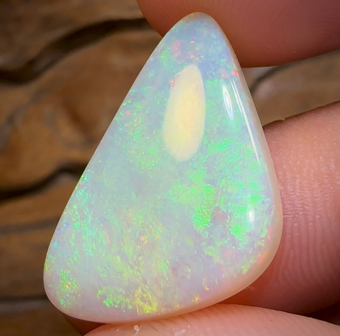 14.6cts - Rare Andamooka Crystal Opal. Gem Quality Double Sided - Opal Whisperers