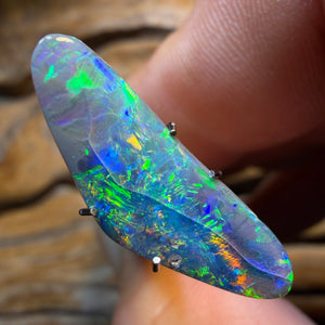 📣 OPALFEST 🔨 AUCTION 🔨 💎 High Roller Banger Auction 💎 4.3cts - Dark Opal from Lightning Ridge