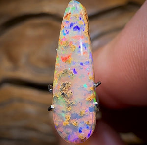 1.85cts - “Tinsel Town” Amazing Solid Australian Boulder Pipe Opal
