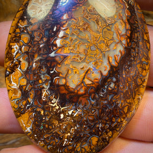 Bargain Card Big Big Stone! 265.9cts - Tribal Queensland Boulder Opal from Yowah. Double Sided