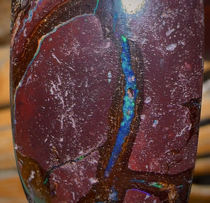 33 x 20mm - Drilled Australian Boulder Opal Necklace