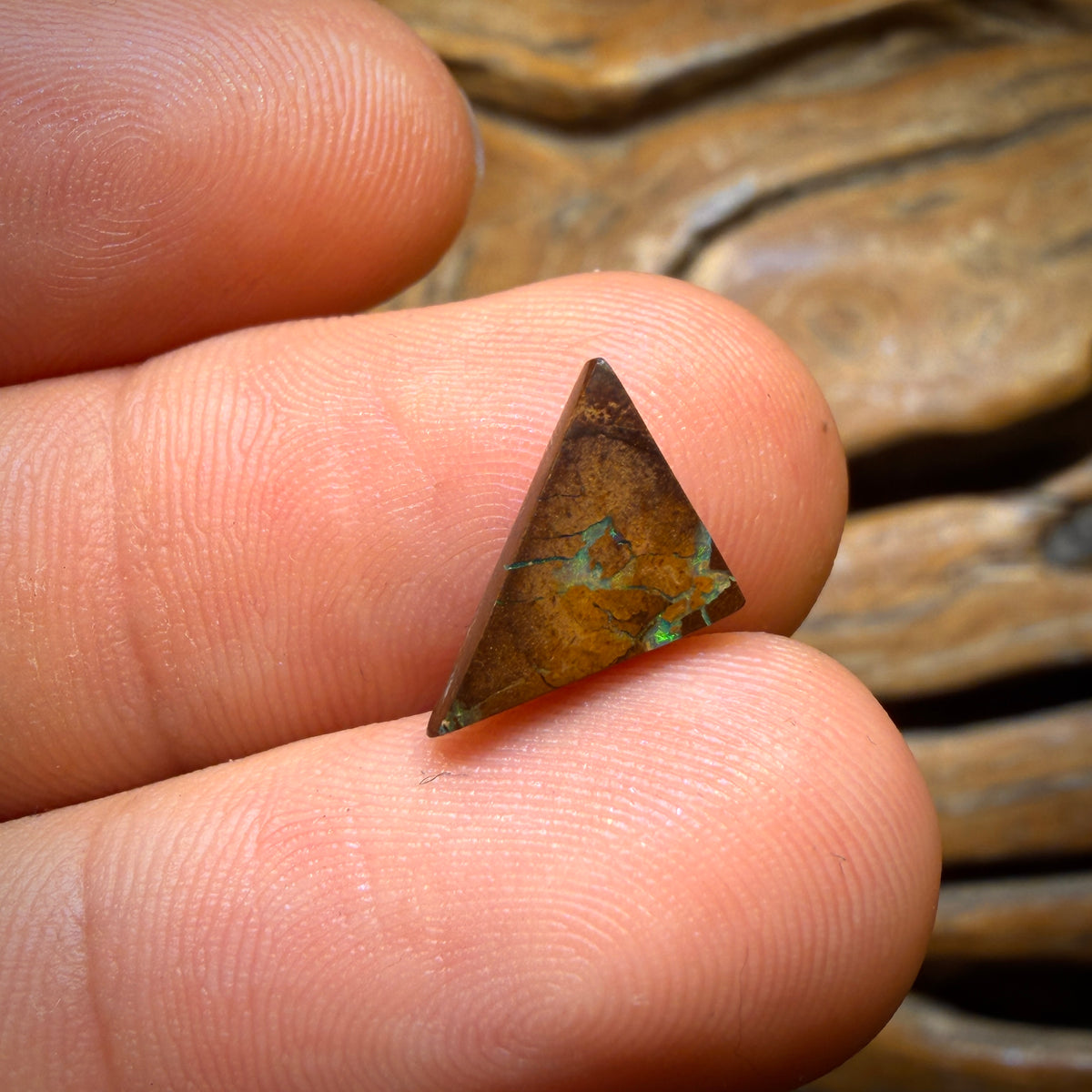 2.4cts - Deep Purple Queensland Boulder Opal from Yowah. Australian Opal