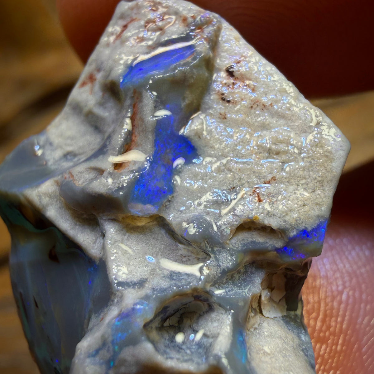 28.7cts - Lightning Ridge Black Opal Rough Piece