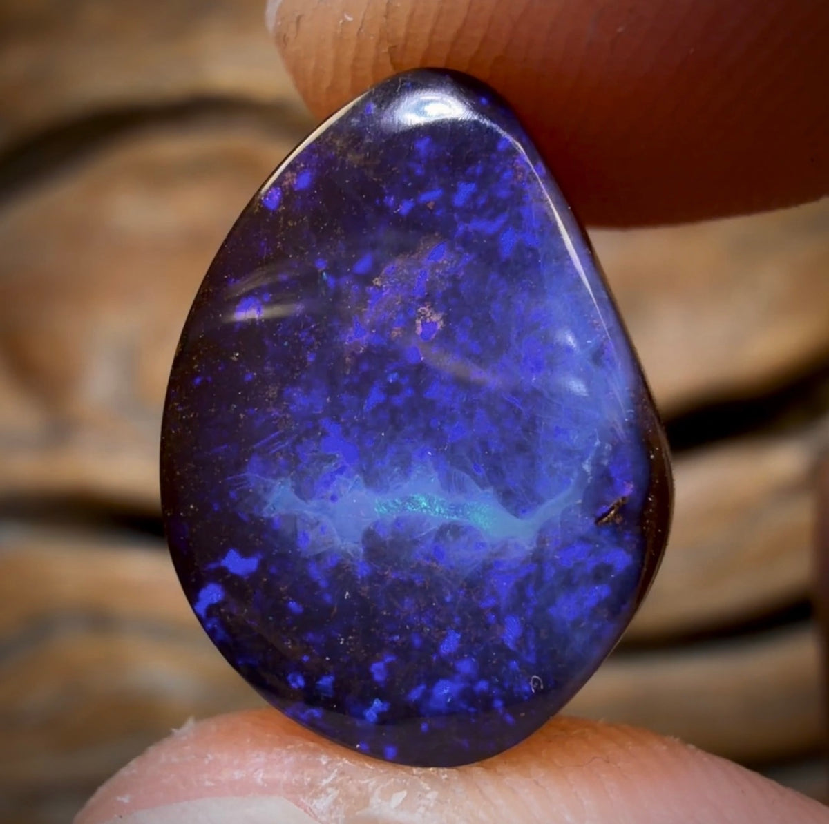 48-Hour VIP Crazy Offer 9.9cts - “Blue Moon” Queensland Boulder Seam Opal