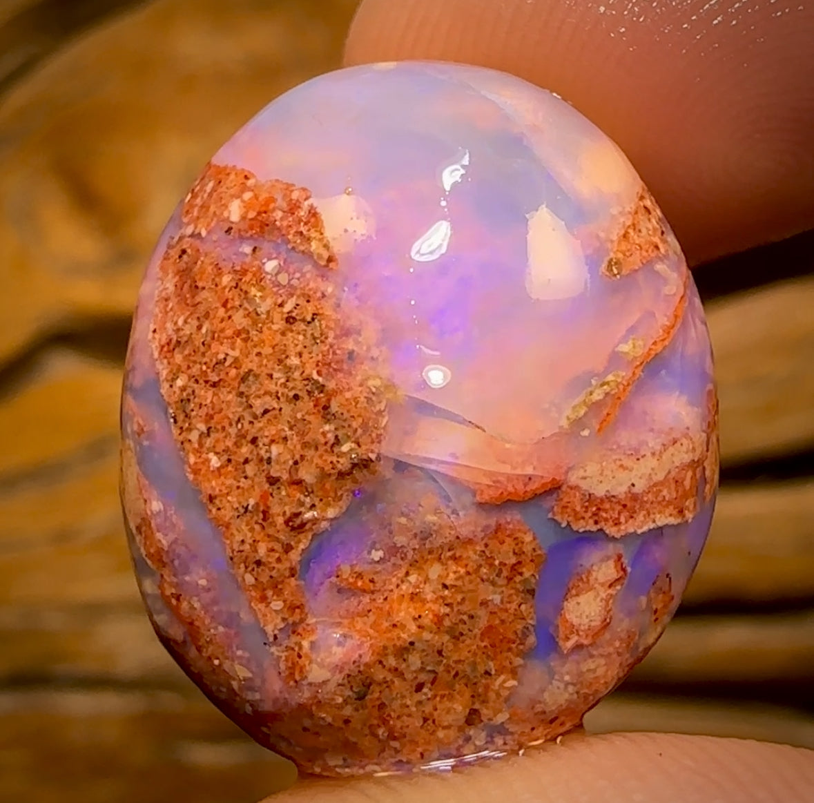 Wildcard! 29.1cts - Boulder Pipe Opal Rub. Australian Opal